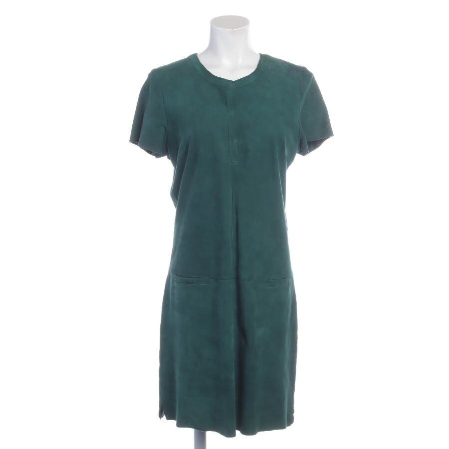 Image 1 of Leather Dress 38 Green in color Green | Vite EnVogue
