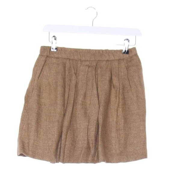 Image 1 of Linen Skirt 34 Gold | Vite EnVogue