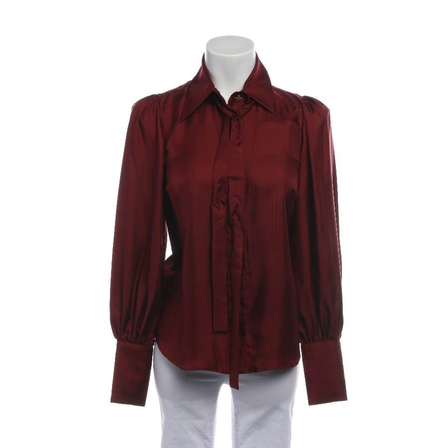 Image 1 of Silk Shirt 34 Bordeaux in color Red | Vite EnVogue