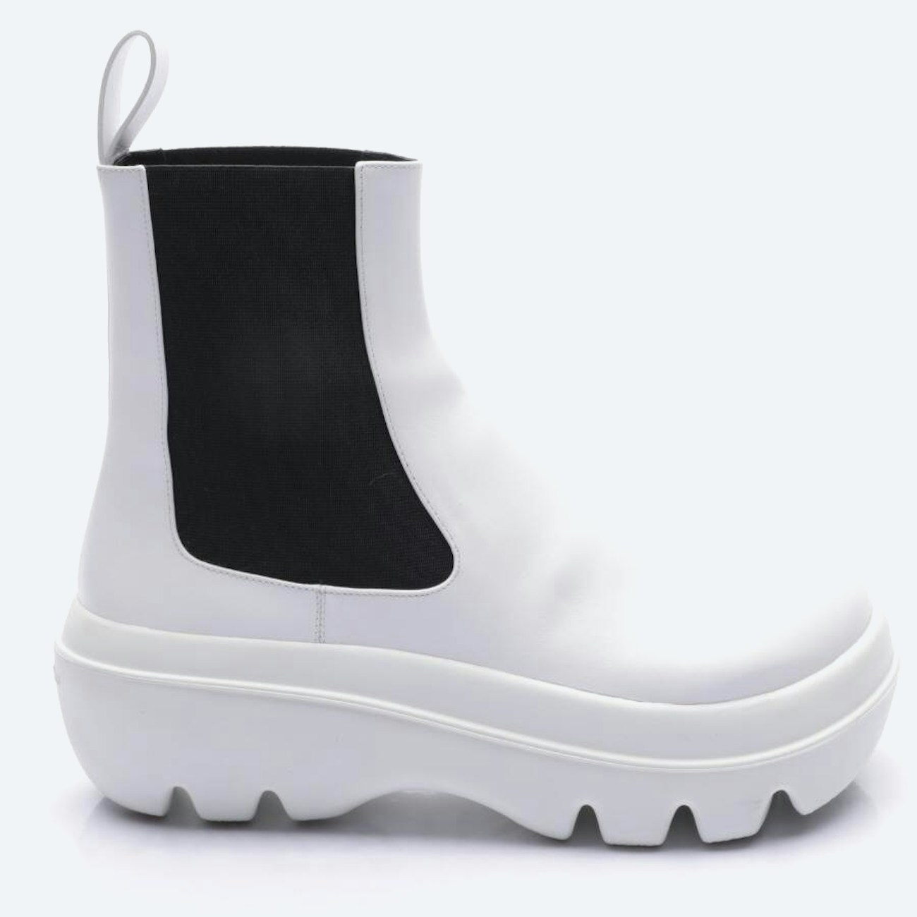Image 1 of Chelsea Boots EUR 39 White in color White | Vite EnVogue