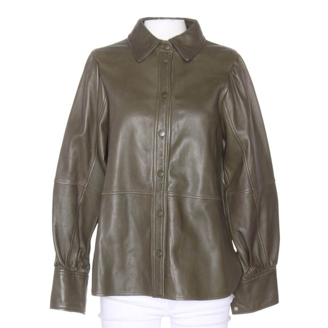 Image 1 of Leather Shirt 38 Green | Vite EnVogue