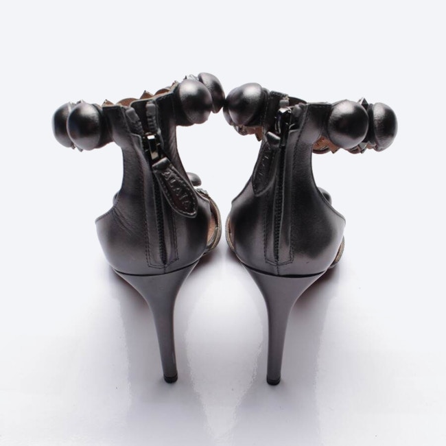 Image 3 of Heeled Sandals EUR 41 Silver in color Metallic | Vite EnVogue
