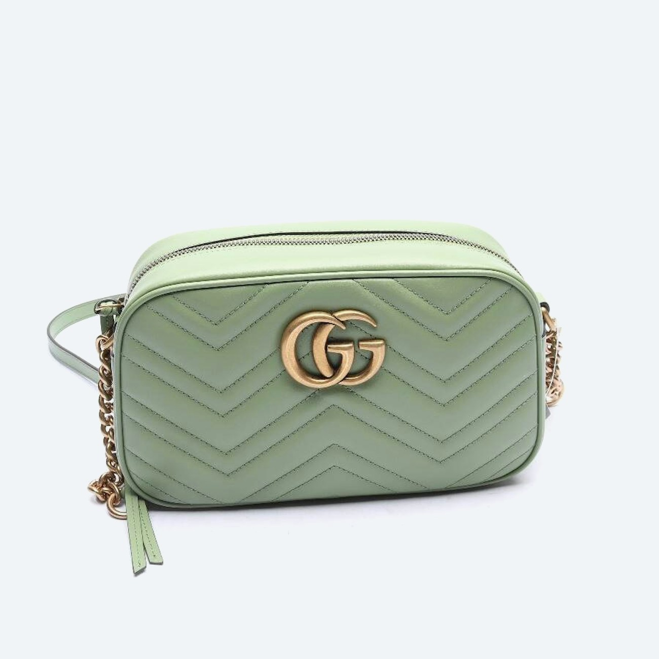 Image 1 of Marmont Crossbody Bag Green in color Green | Vite EnVogue
