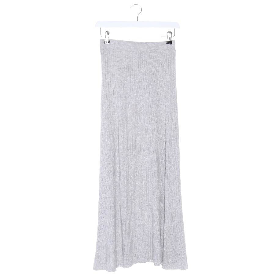 Image 1 of Skirt 34 Light Gray in color Gray | Vite EnVogue