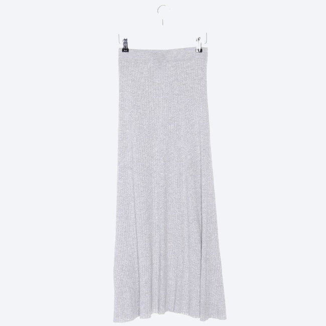 Image 2 of Skirt 34 Light Gray in color Gray | Vite EnVogue