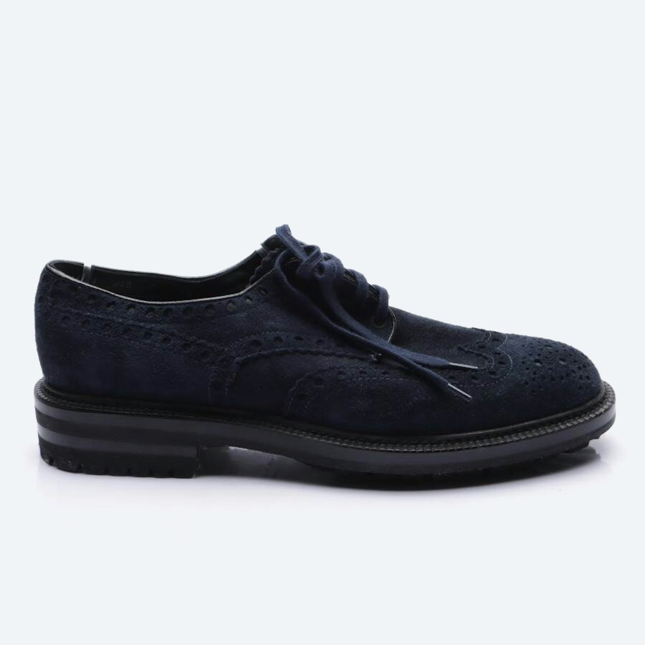 Image 1 of Lace-Up Shoes EUR 43.5 Navy in color Blue | Vite EnVogue