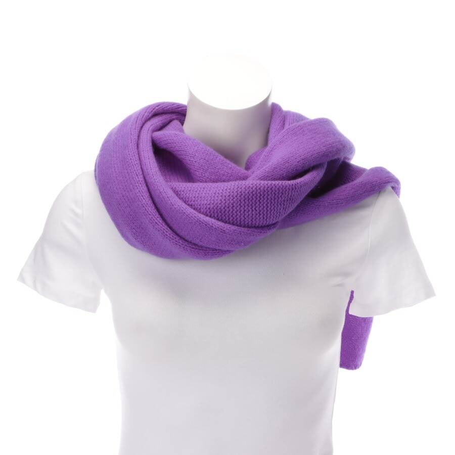 Image 1 of Wool Shawl Purple in color Purple | Vite EnVogue