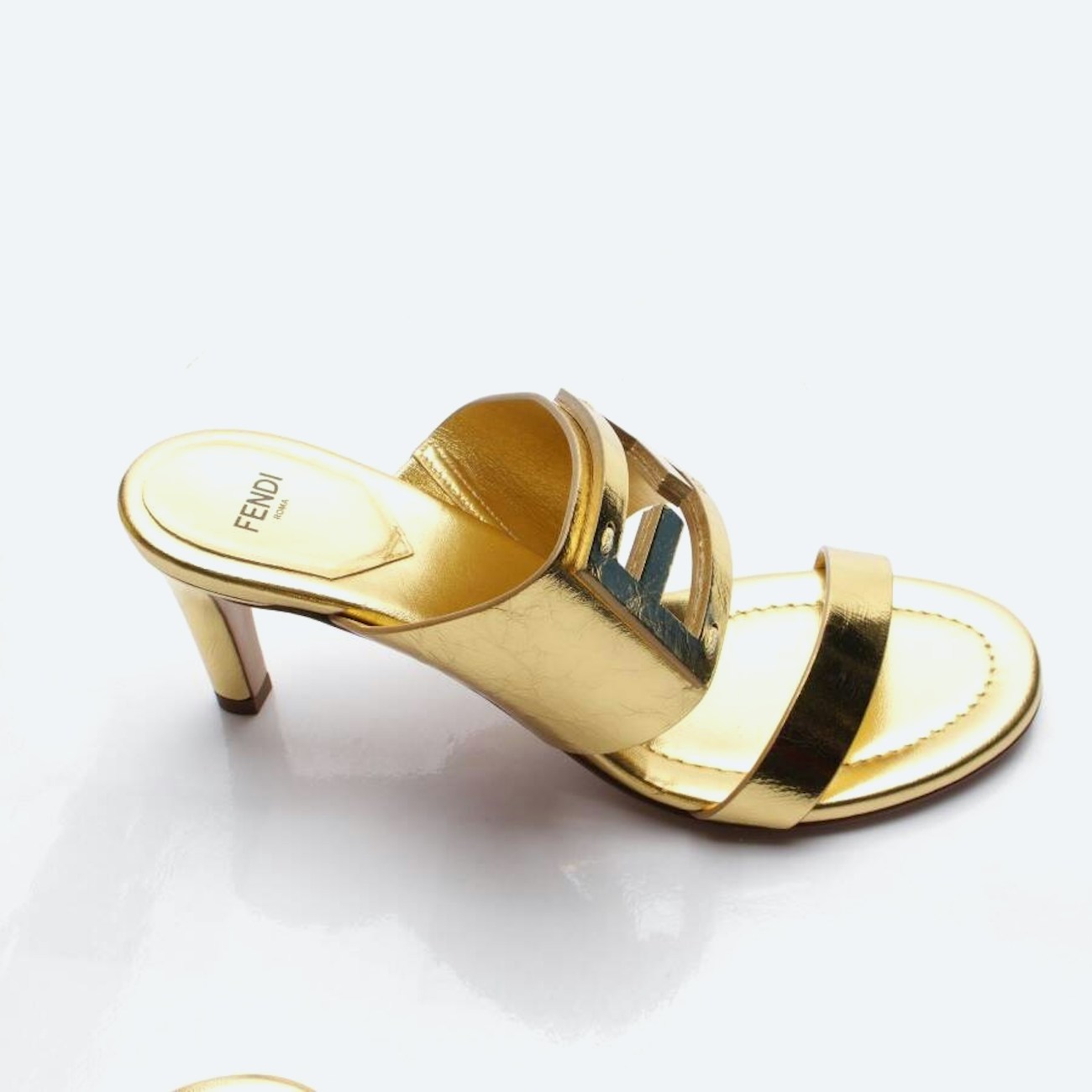Bild 1 von Sandaletten EUR 38 Gold in Farbe Metallic | Vite EnVogue