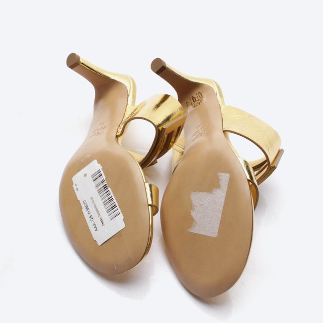 Image 4 of Heeled Sandals EUR38 Gold in color Metallic | Vite EnVogue