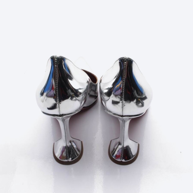 Image 3 of High Heels EUR 39.5 Silver in color Metallic | Vite EnVogue