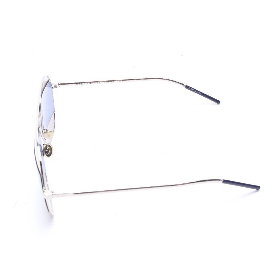 Image 3 of 0103J Sunglasses Silver in color Metallic | Vite EnVogue