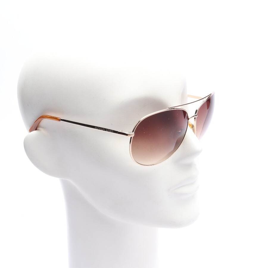 Image 2 of M3403 Sunglasses Gold in color Metallic | Vite EnVogue