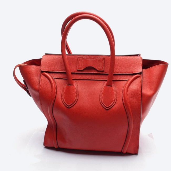 Image 2 of Luggage medium Handbag Red in color Red | Vite EnVogue