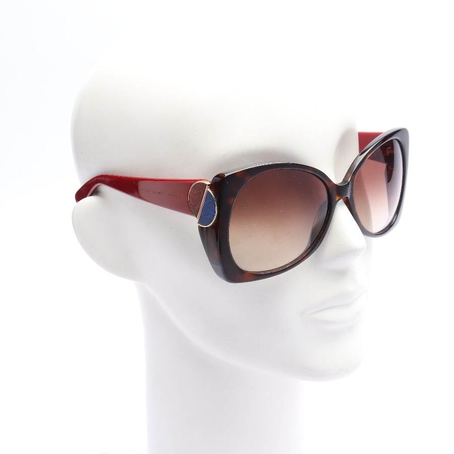 Bild 2 von Sonnenbrille Dunkelbraun in Farbe Braun | Vite EnVogue