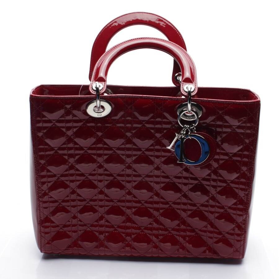 Bild 1 von Lady Dior Handtasche Rot in Farbe Rot | Vite EnVogue