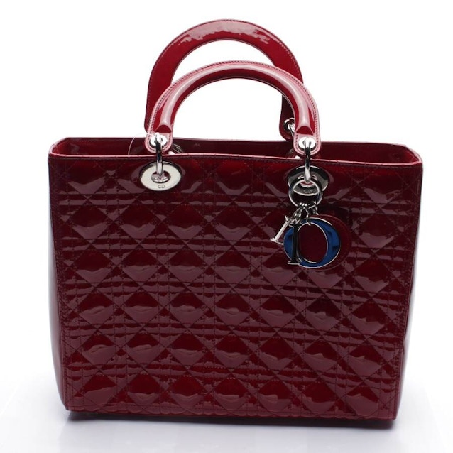 Image 1 of Lady Dior Handbag Red | Vite EnVogue