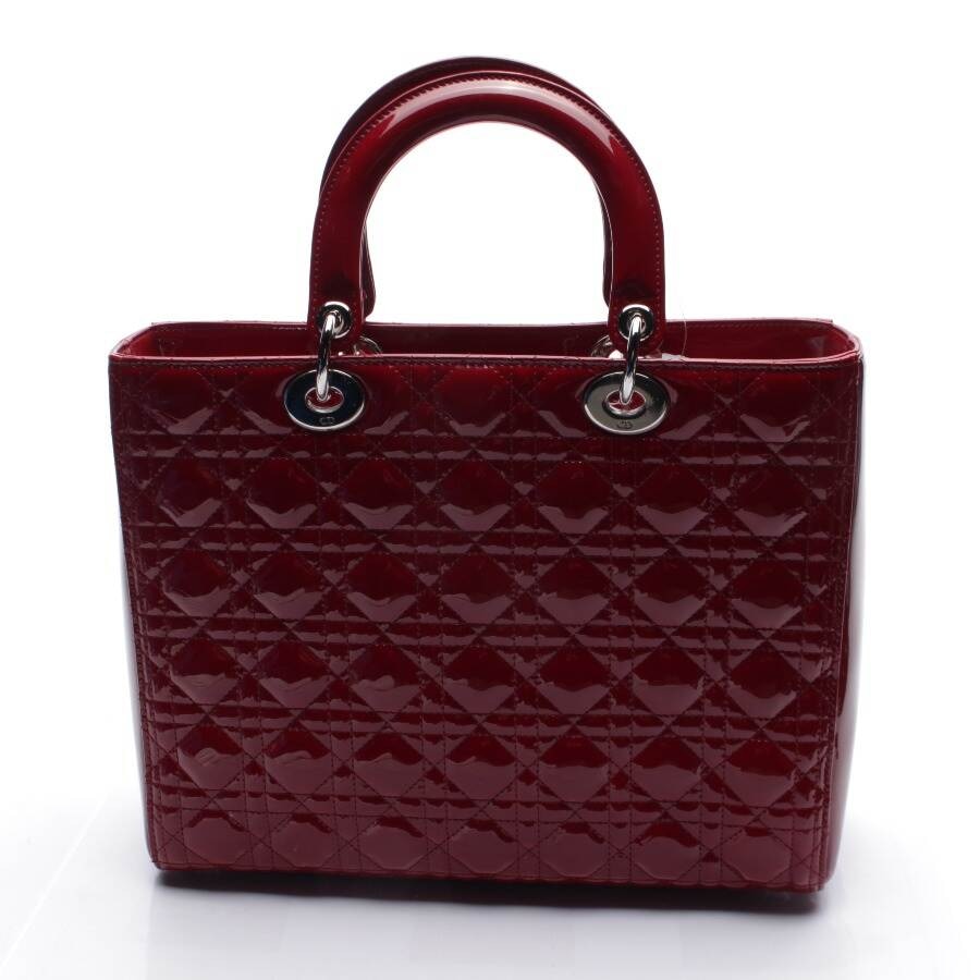 Bild 2 von Lady Dior Handtasche Rot in Farbe Rot | Vite EnVogue