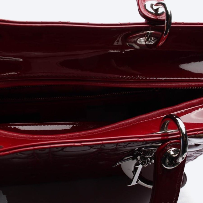 Image 5 of Lady Dior Handbag Red in color Red | Vite EnVogue