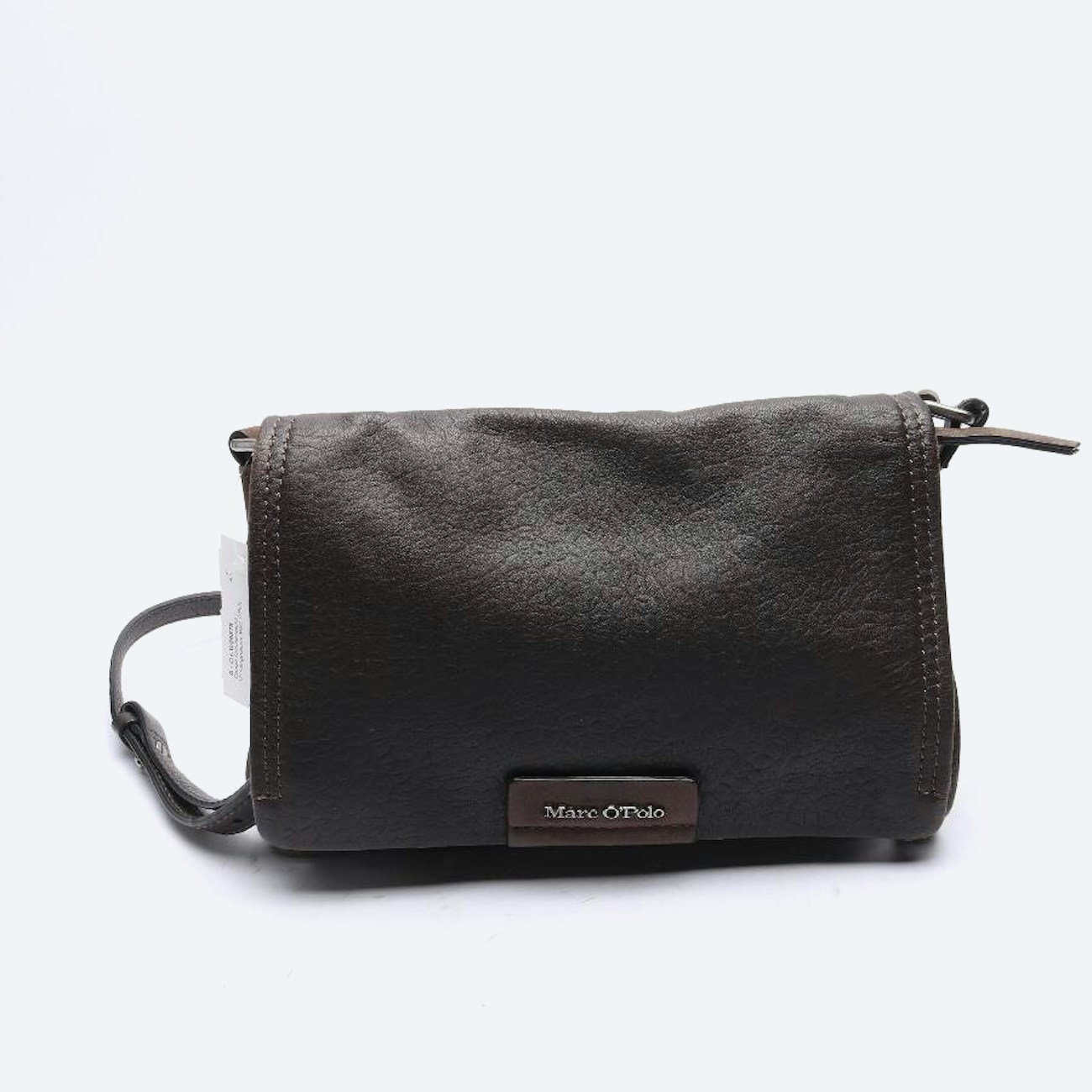 Image 1 of Crossbody Bag Dark Brown in color Brown | Vite EnVogue