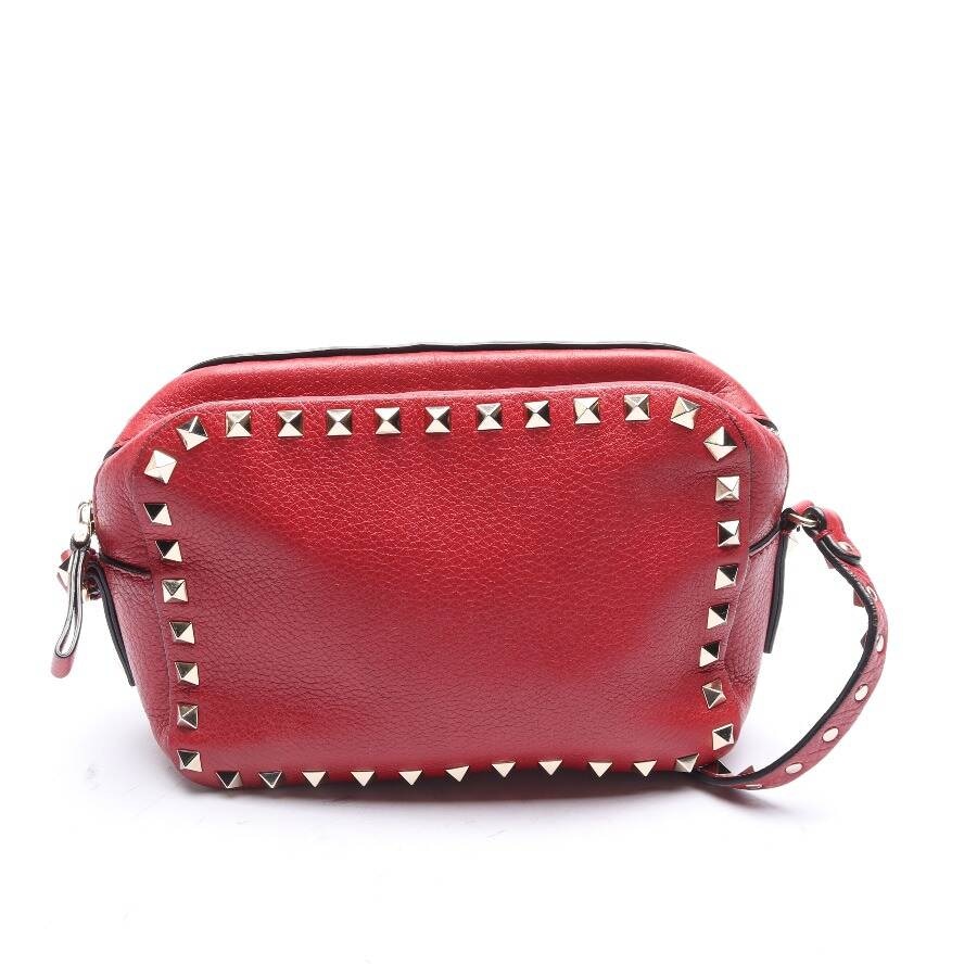Image 2 of Rockstud Crossbody Bag Red in color Red | Vite EnVogue