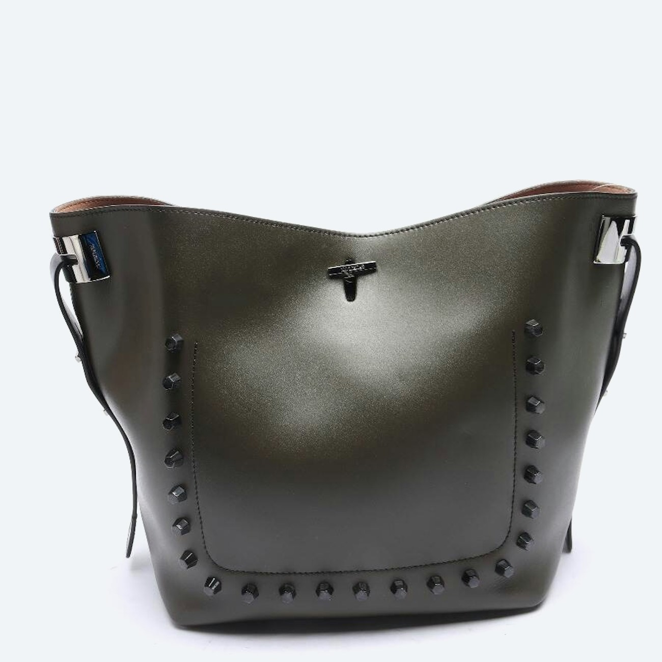 Image 1 of Shoulder Bag Dark Green in color Green | Vite EnVogue