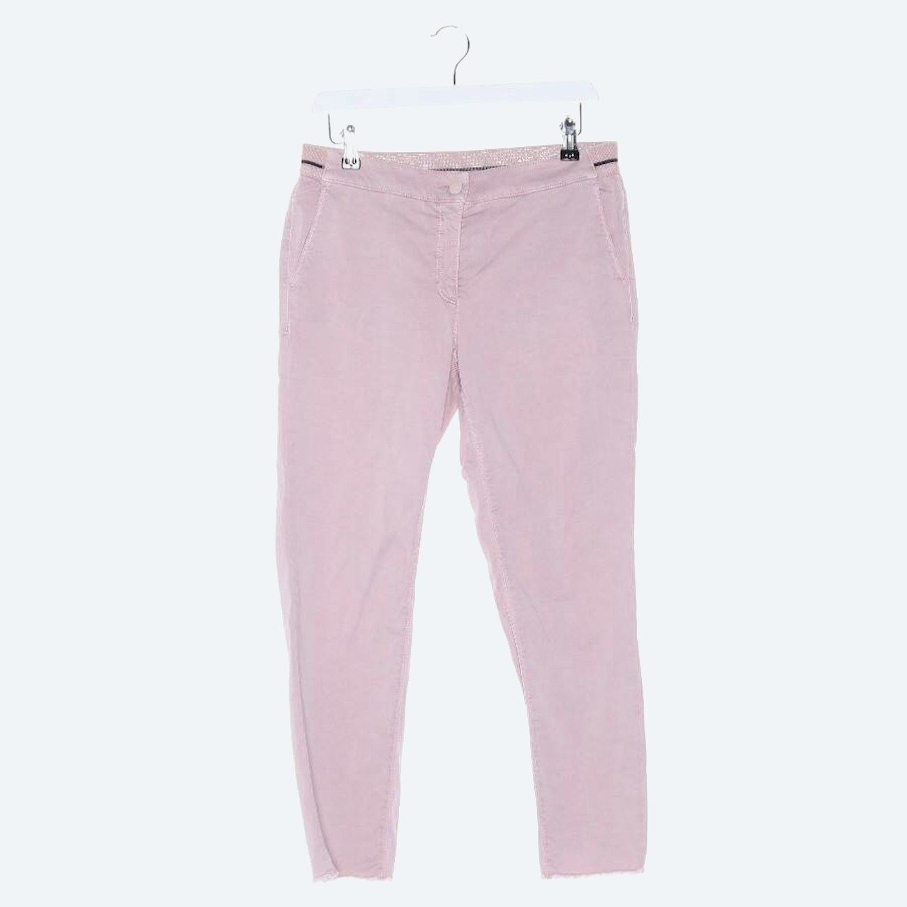 Image 1 of Trousers 40 Light Pink in color Pink | Vite EnVogue