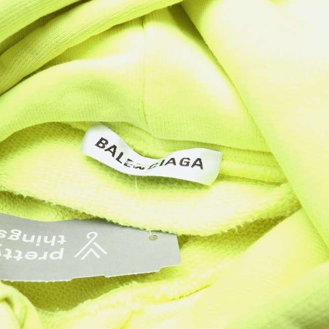 Image 4 of Hooded Sweatshirt M Neon Yellow in color Neon | Vite EnVogue