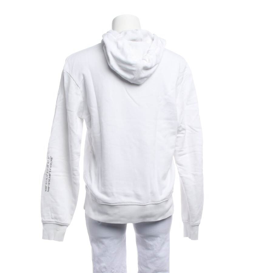 Image 2 of Hooded Sweatshirt 34 White in color White | Vite EnVogue