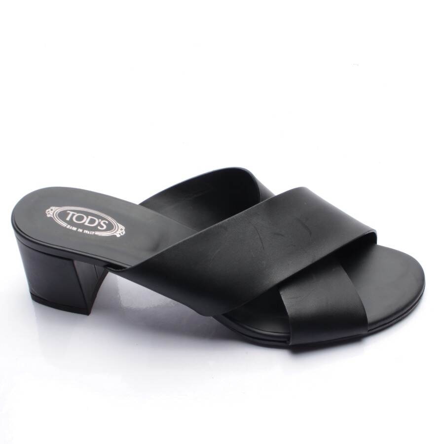 Image 1 of Heeled Sandals EUR 40.5 Black in color Black | Vite EnVogue