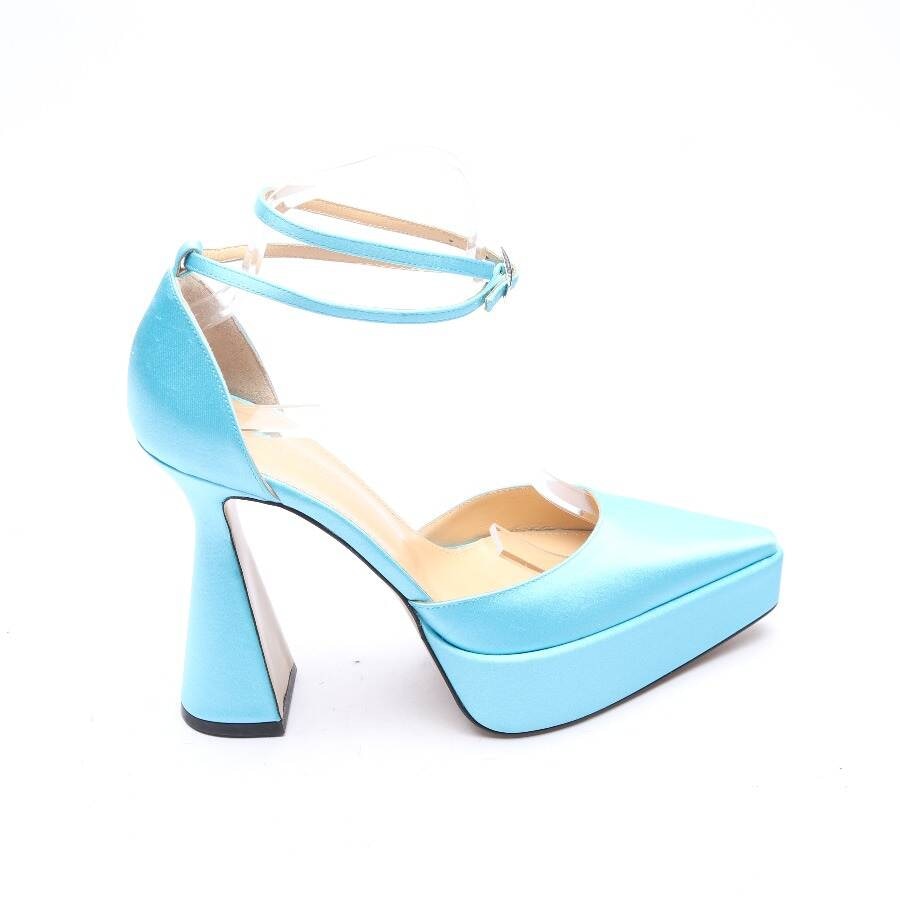 Image 1 of High Heels EUR 39.5 Light Blue in color Blue | Vite EnVogue
