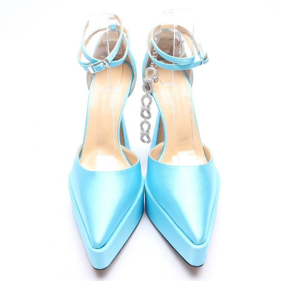 Image 2 of High Heels EUR 39.5 Light Blue in color Blue | Vite EnVogue