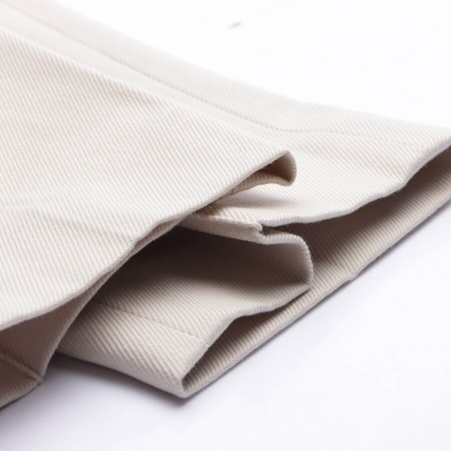 Image 3 of Trousers 38 Beige in color White | Vite EnVogue