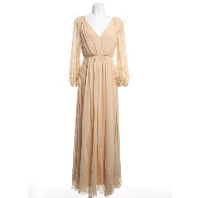 Silk Dress 38 Light Brown | Vite EnVogue