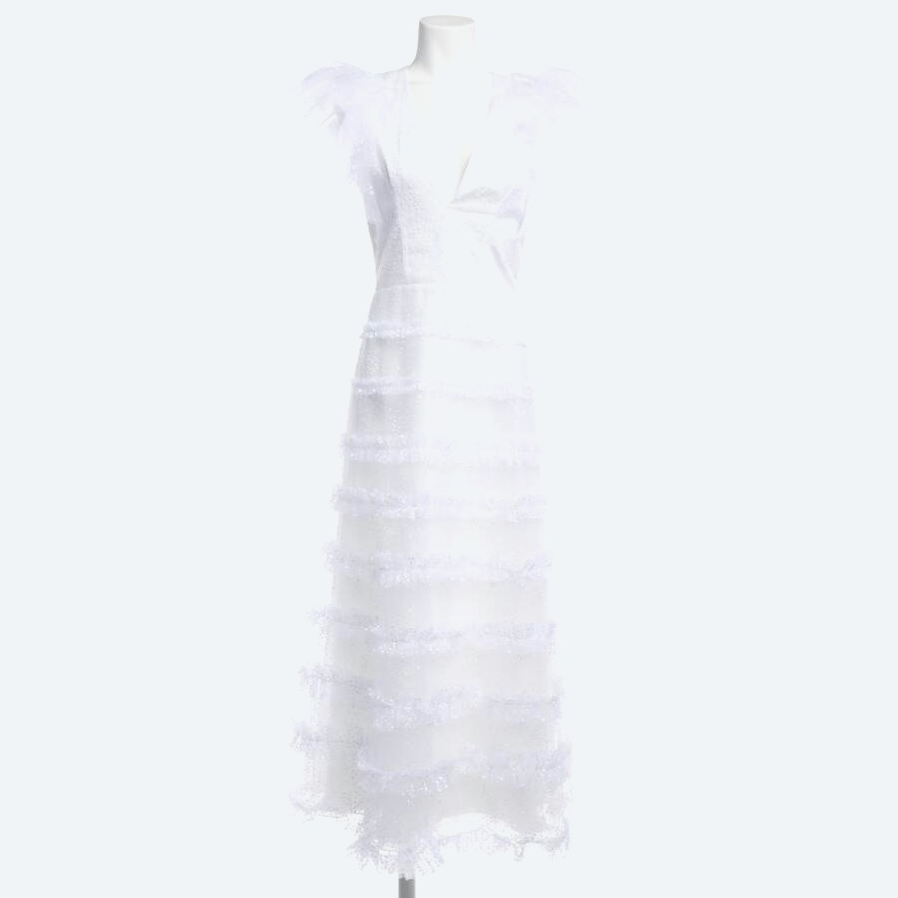 Image 1 of Wedding Dress 38 White in color White | Vite EnVogue