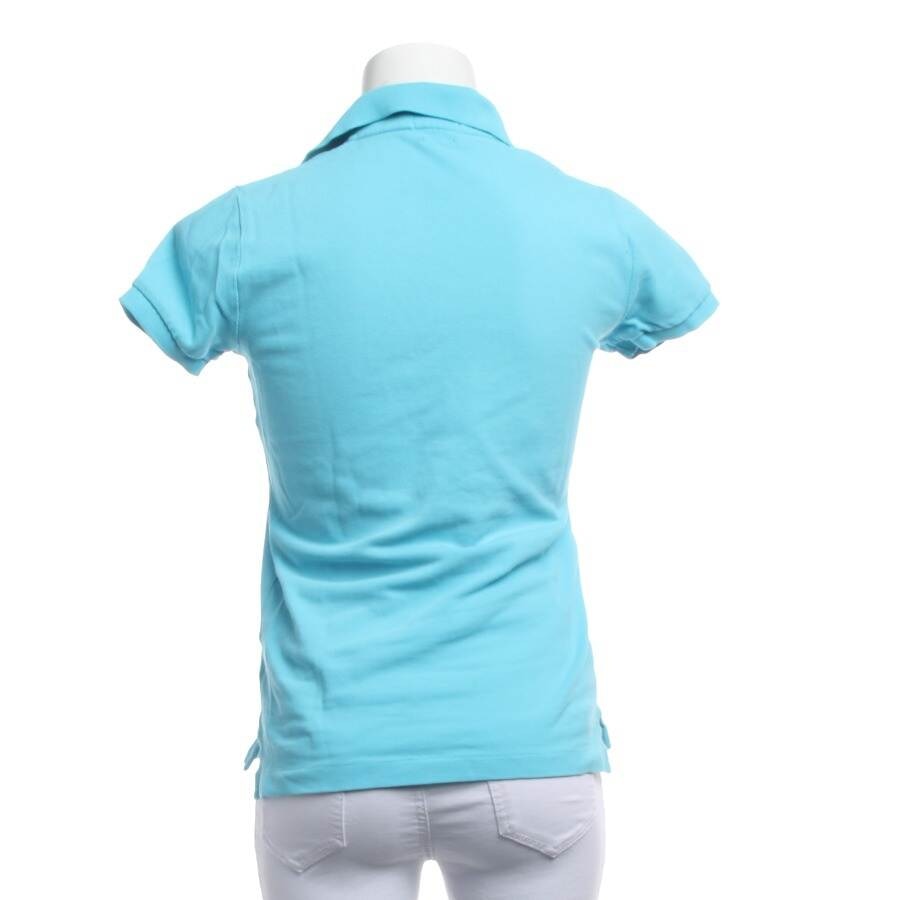 Image 2 of Polo Shirt One Size Turquoise in color Blue | Vite EnVogue