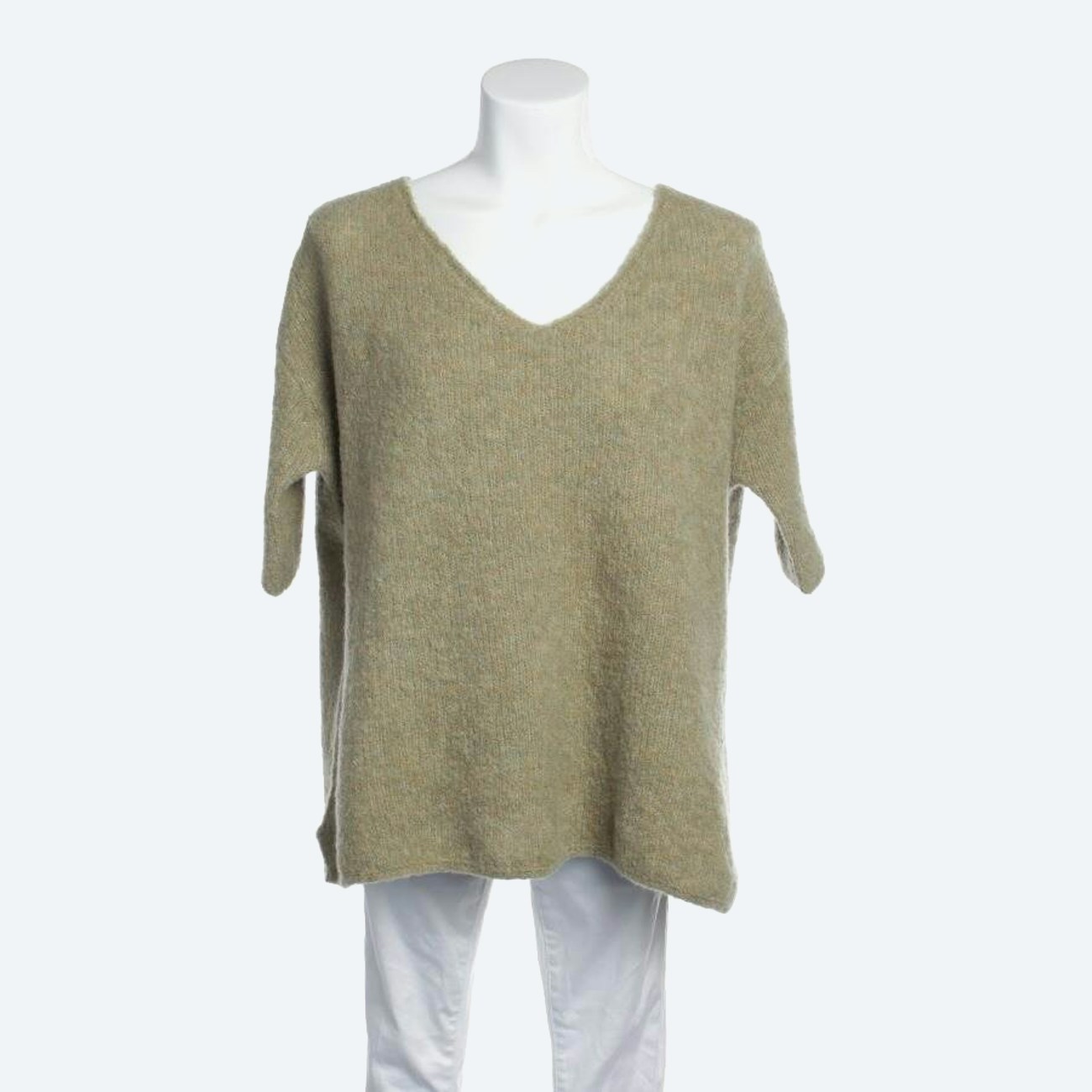 Image 1 of Shirt One Size Dark Green in color Green | Vite EnVogue