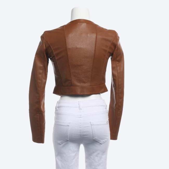 Image 2 of LeatherJacket 34 Light Brown in color Brown | Vite EnVogue