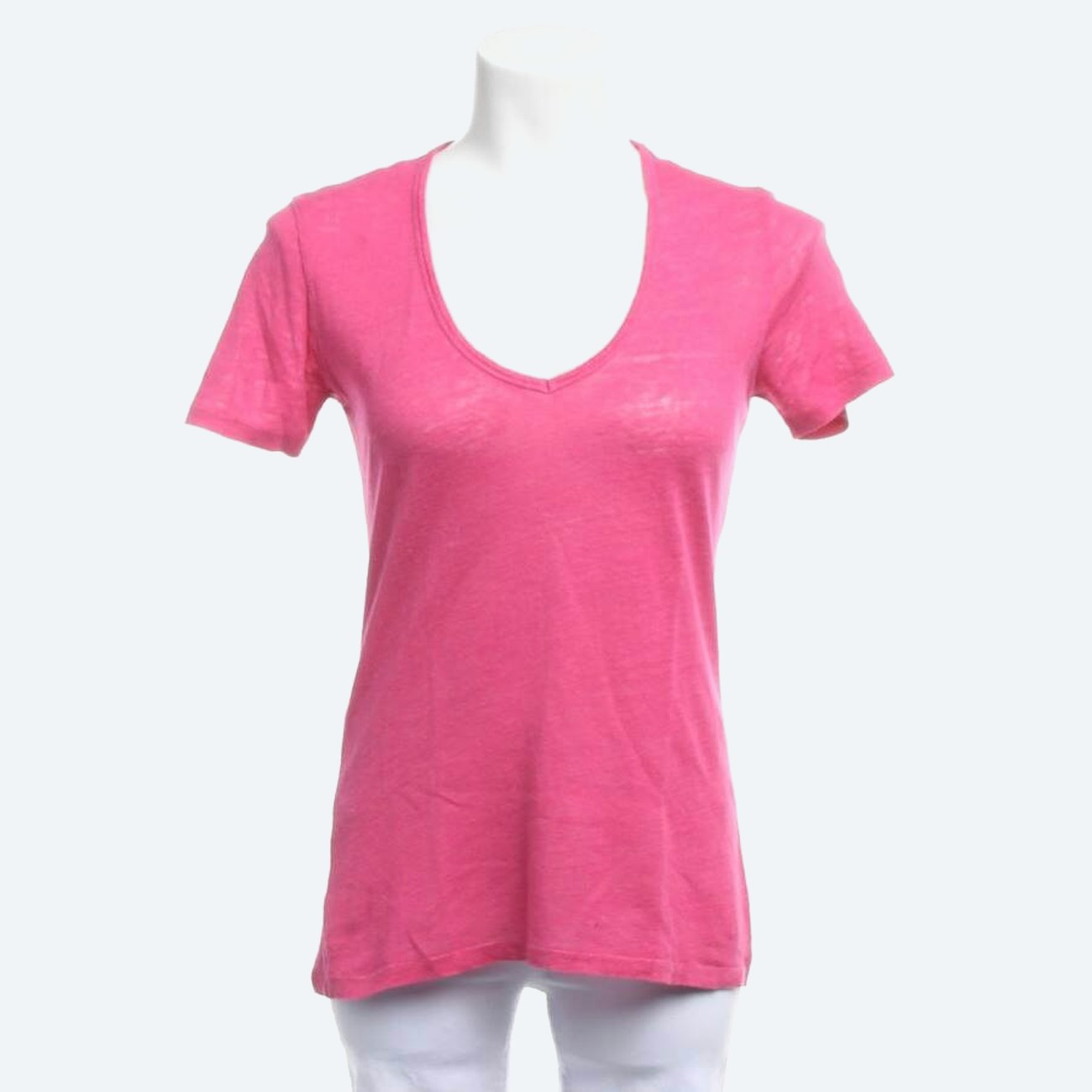 Image 1 of Linen Shirt S Pink in color Pink | Vite EnVogue