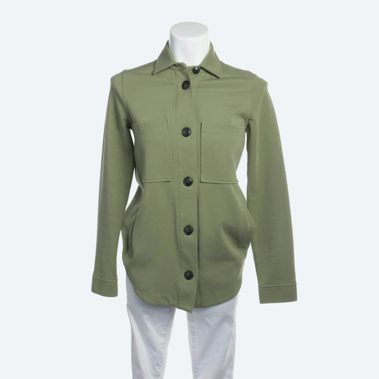 Image 1 of Between-seasons Jacket 32 Green in color Green | Vite EnVogue