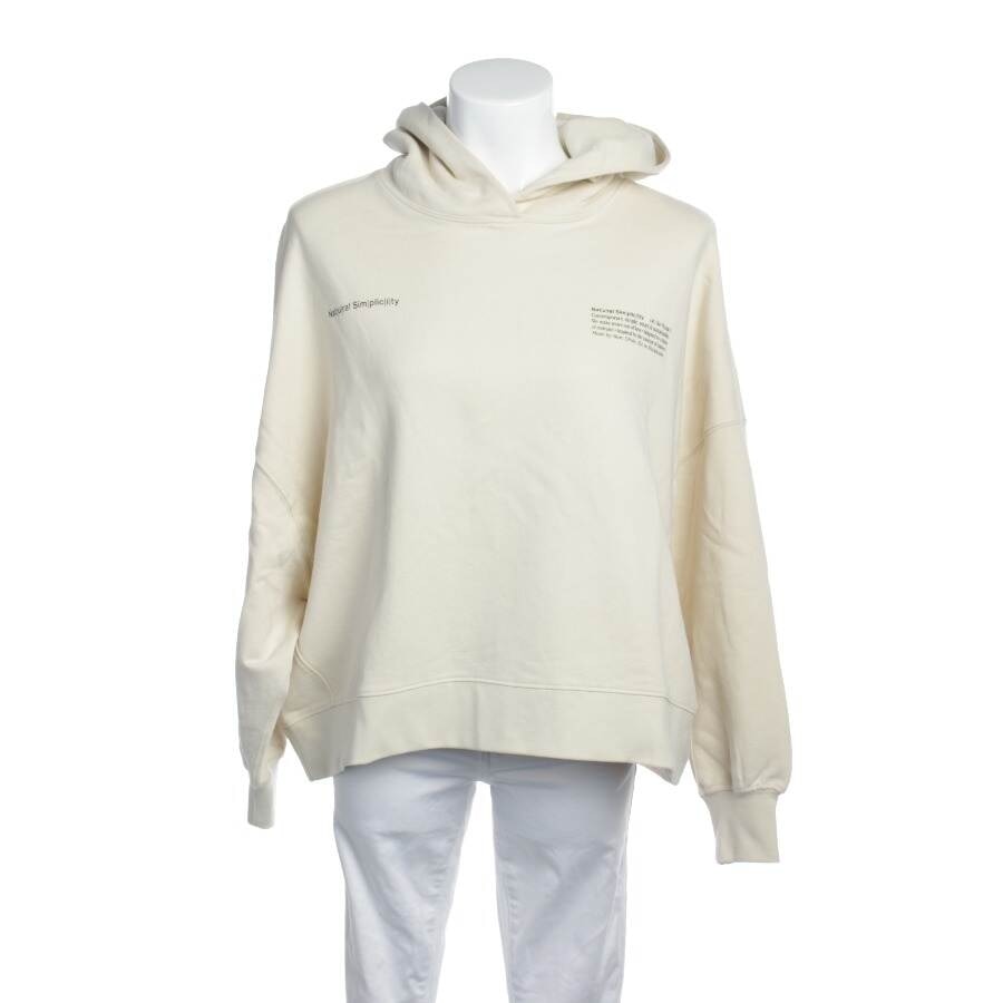 Image 1 of Hooded Sweatshirt 2XS Beige in color White | Vite EnVogue