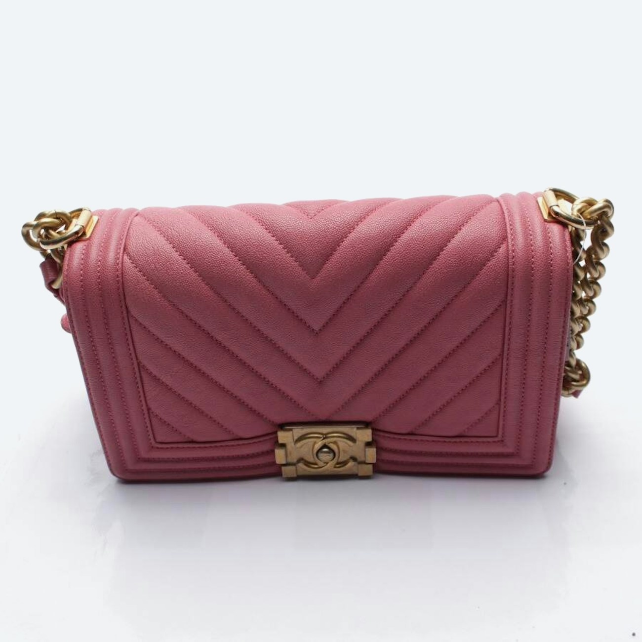 Image 1 of Boy Bag Medium Crossbody Bag Pink in color Pink | Vite EnVogue