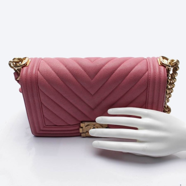 Image 4 of Boy Bag Medium Crossbody Bag Pink in color Pink | Vite EnVogue
