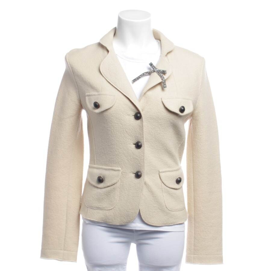 Image 1 of Wool Jacket 36 Beige in color White | Vite EnVogue