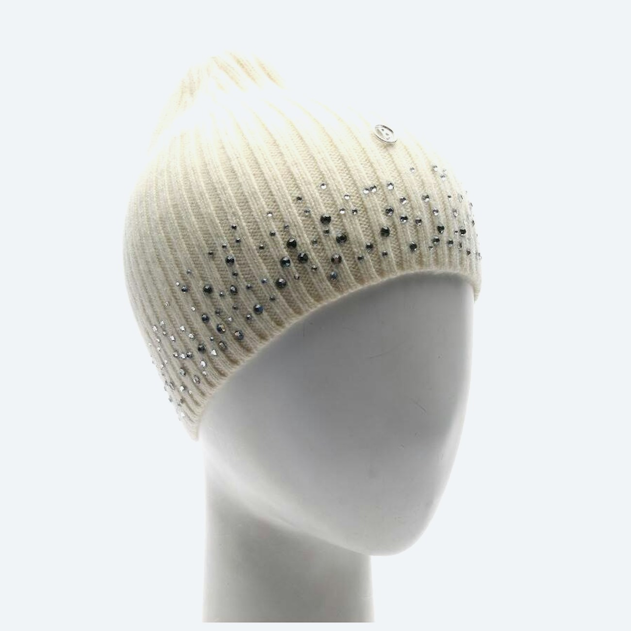 Bild 1 von Kaschmirmütze Beige in Farbe Weiß | Vite EnVogue