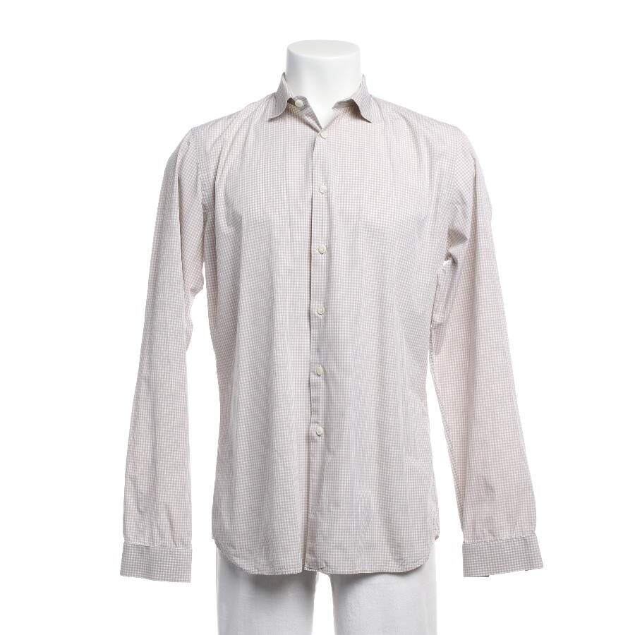 Image 1 of Casual Shirt 42 Beige in color White | Vite EnVogue
