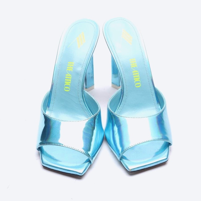 Image 2 of Heeled Sandals EUR 37 Light Blue in color Blue | Vite EnVogue