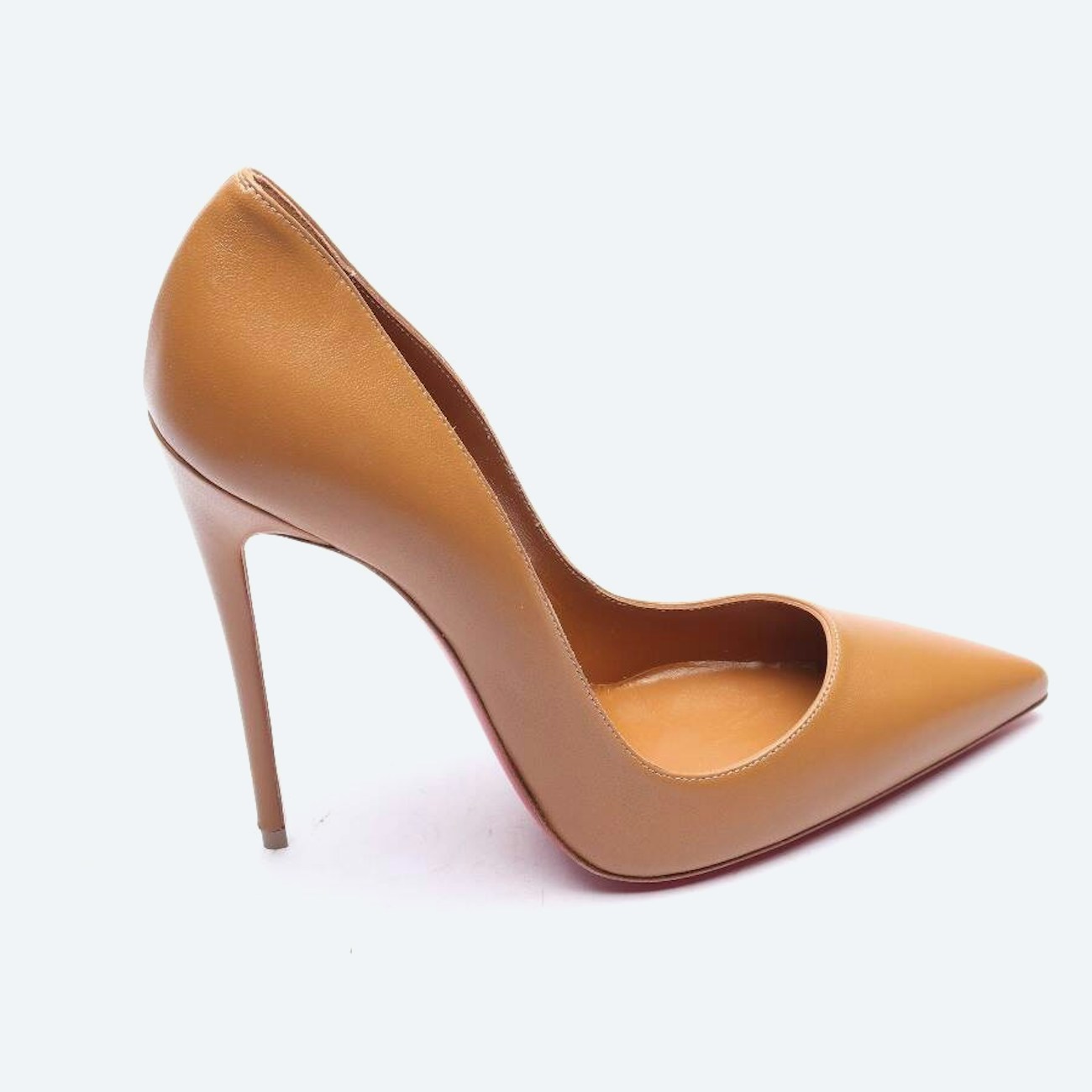 Image 1 of High Heels EUR 39.5 Light Brown in color Brown | Vite EnVogue