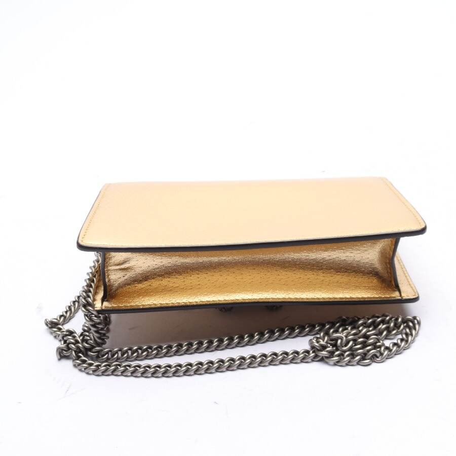 Image 3 of DIONYSUS SUPER MINI BAG Evening Bag Gold in color Metallic | Vite EnVogue