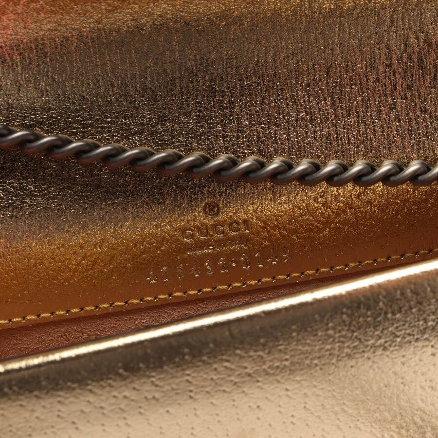 Image 6 of DIONYSUS SUPER MINI BAG Evening Bag Gold in color Metallic | Vite EnVogue