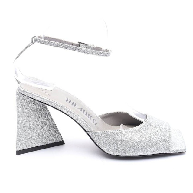 Image 1 of Heeled Sandals EUR 39.5 Silver | Vite EnVogue
